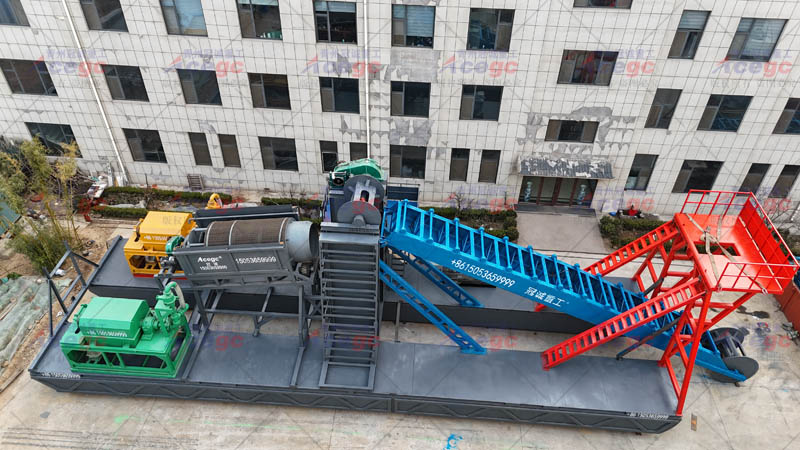 河道金矿重选机械