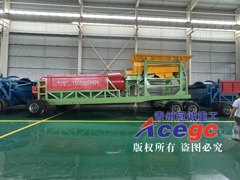 沙漠/戈壁滩重选金属矿设备